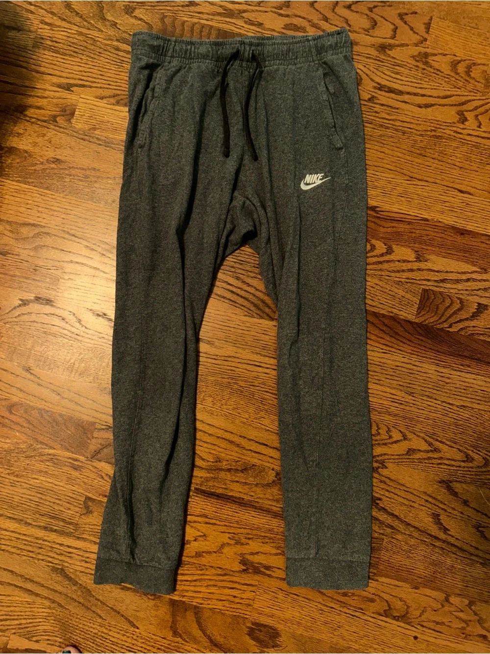 Nike womens Gray Fleece Jogger Pants